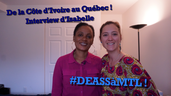 De la Côte d’Ivoire au Québec : Isabelle