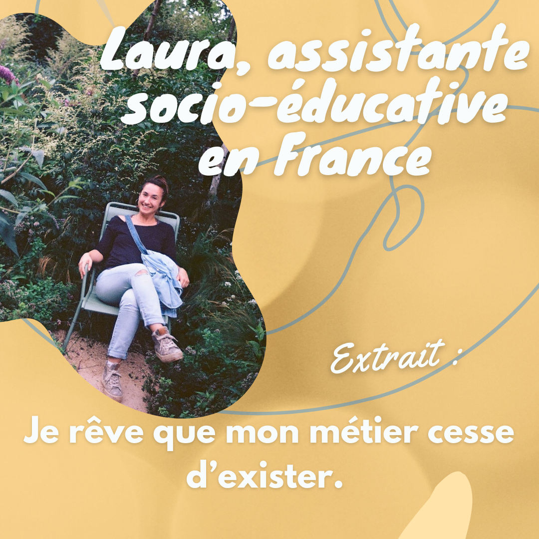 Laura, assistante socio-éducative en France – Mois du travail social 2022