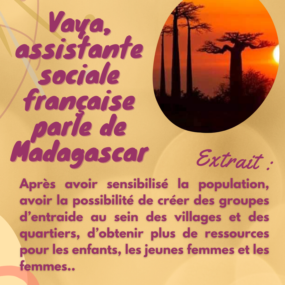 Vaya assistante sociale de France – Mois international travail social