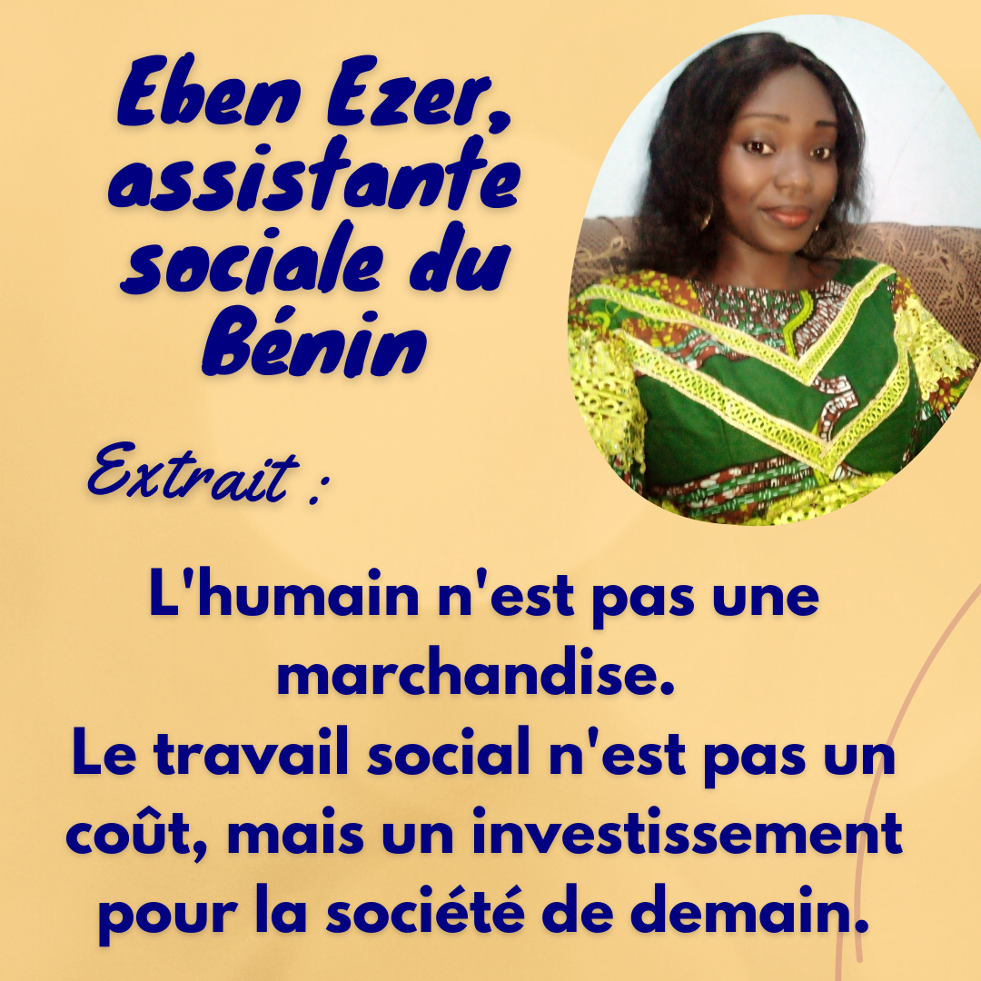 Eben assistante sociale du Bénin – Mois du travail social 2022