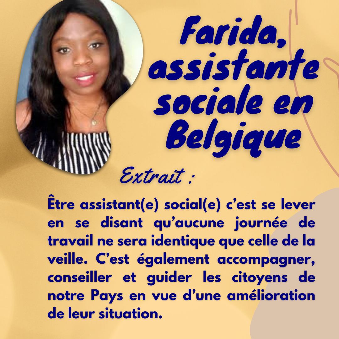 Farida assistante sociale en Belgique – Mois du travail social 2022