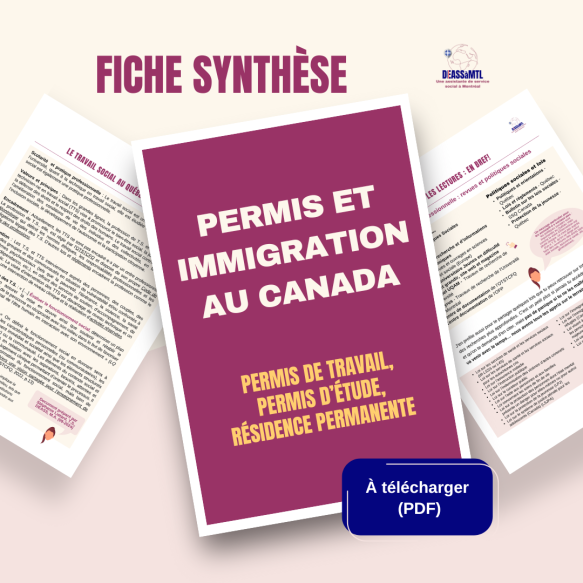 Les permis et statut d’immigration Canada : Fiche synthèse